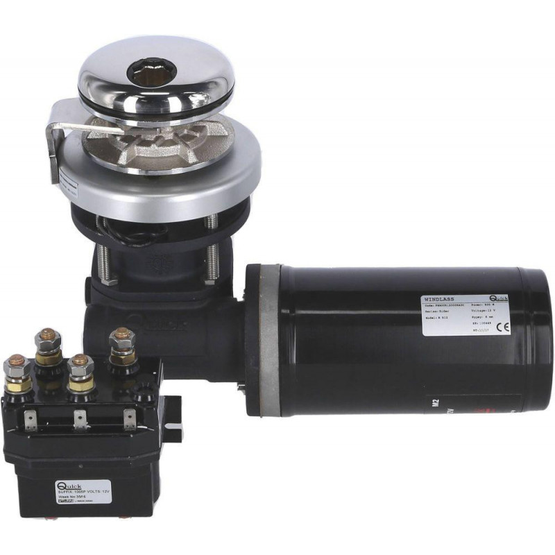 Guindeau vertical Rider 12V 500W sans poupée 6mm Guindeau vertical Rider 12V 500W sans poupée 6mm