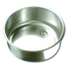 Evier inox rond 330 mm