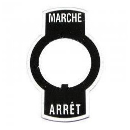 Plaquette Marche/Arrêt