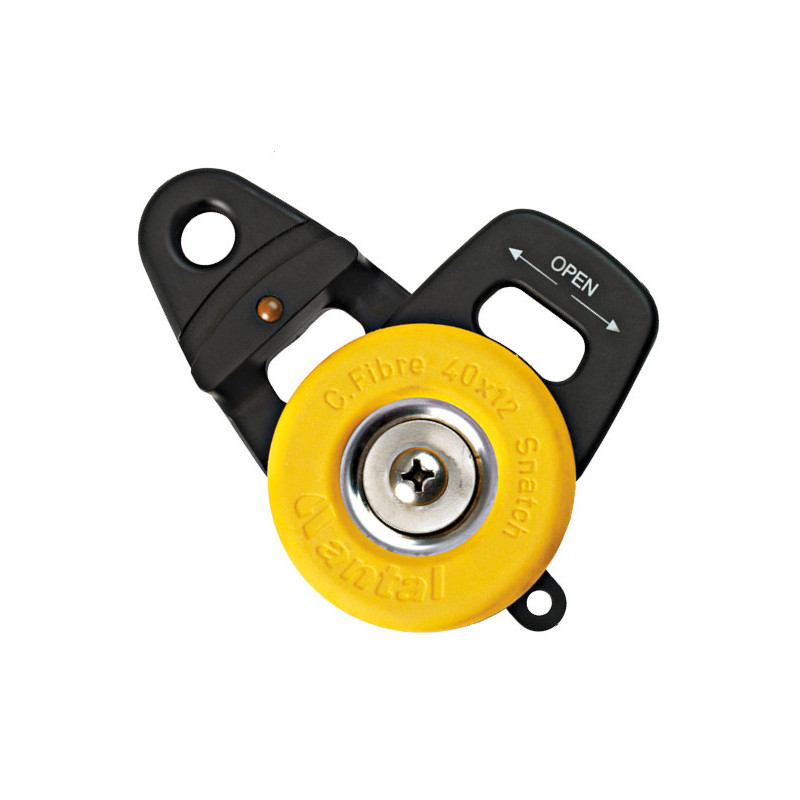 Poulie ouvrante à sangler - Ø40mm Poulie ouvrante à sangler - Ø40mm