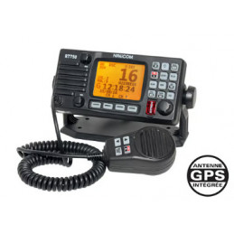 VHF fixe RT750 avec AIS et antenne GPS intégrée