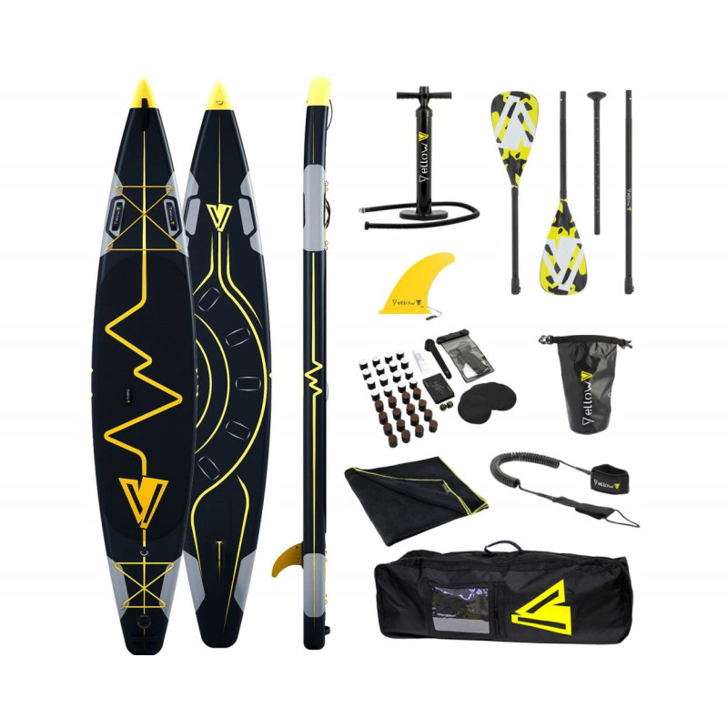 Paddle Planche de SUP YellowV Heartbeat 13 TUGELA Paddle Planche de SUP YellowV Heartbeat 13 TUGELA