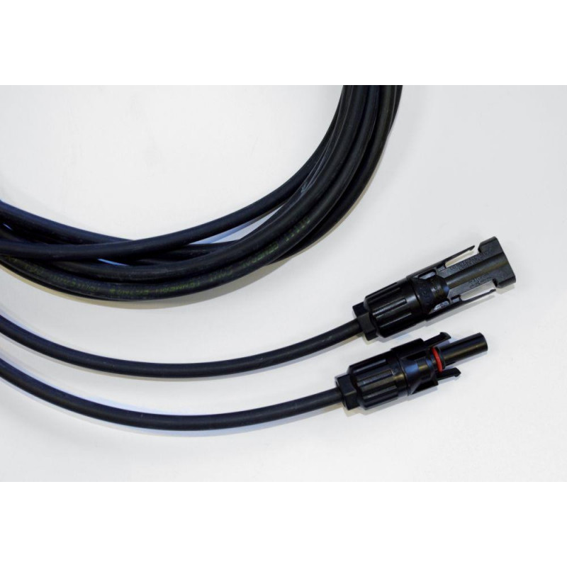Kit Cordons Solaires 6 mm² avec Connecteurs MC4 Kit Cordons Solaires 6 mm² avec Connecteurs MC4